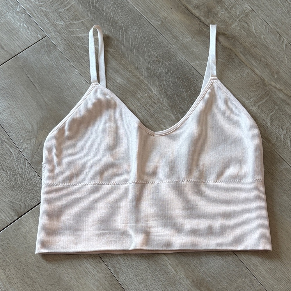 CAPEZIO Bralette Size Large PTP13.5 Light Pink